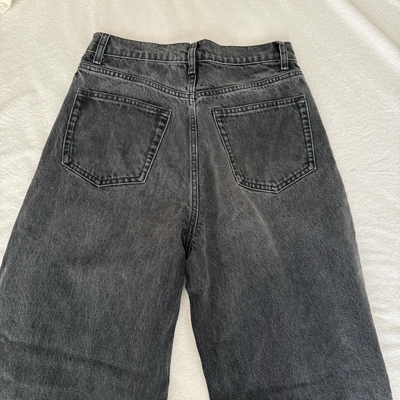 Reformation High-Waisted Black Wide-Leg Jeans - Picture 4 of 4